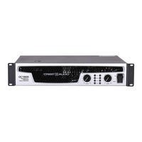 Crest Audio CC 2800 Bedienungsanleitung