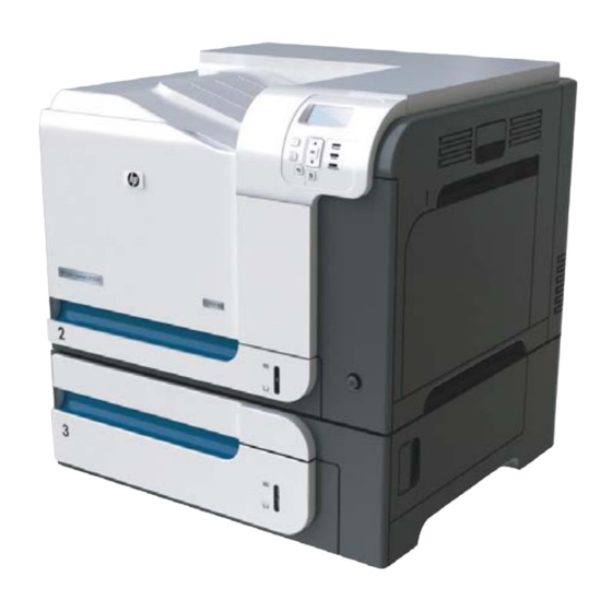 HP Color LaserJet CP3525 series Benutzerhandbuch
