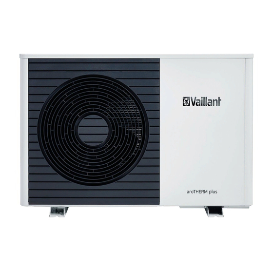 Vaillant aroTHERM plus VWL 35/6 A 230V S2 Installations- Und Wartungsanleitung