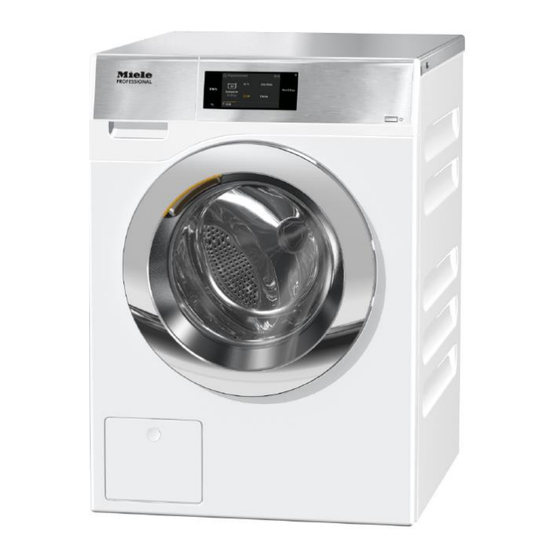 Miele PWM 907 DV Installationsplan
