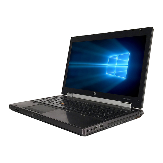 HP EliteBook 8570w Einführung