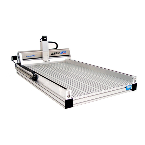 cncconcept Basic 1000 Betriebsanleitung