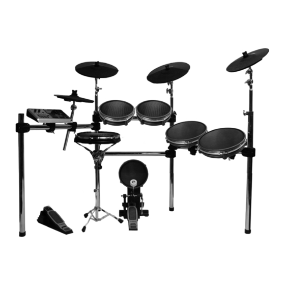 Alesis DM10 X Kit MESH Montageanleitung