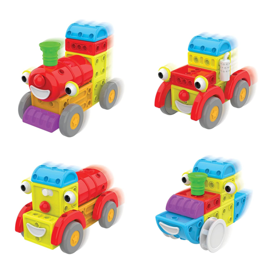 The Learning Journey Around Town 4-in-1 Construction Sets Bedienungsanleitung