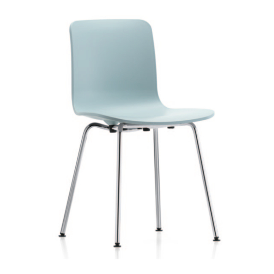 VITRA HAL Bedienungsanleitung