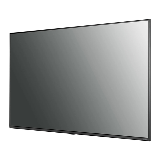 LG 43UR762H Serie Installationsanleitung