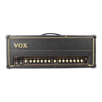 Vox AC100 CLASSIC PLUS Bedienungsanleitung