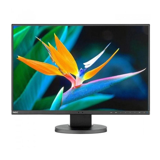 NEC MultiSync EA241WU Bedienungsanleitung