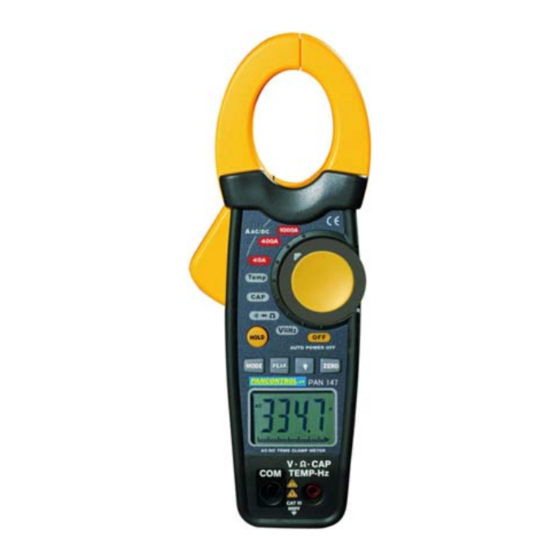 PANCONTROL PAN 147 Bedienungsanleitung