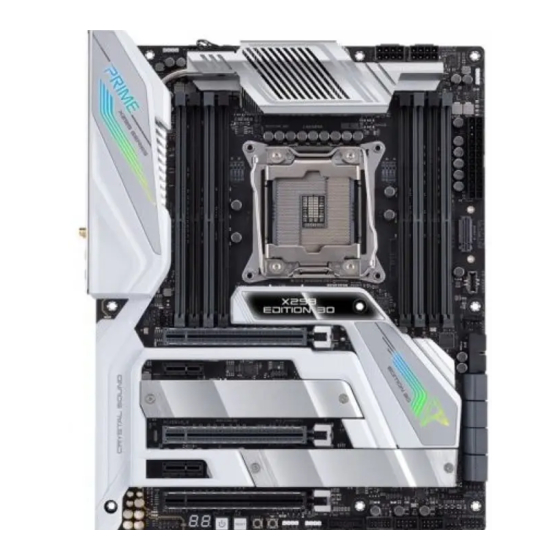 Asus PRIME X299 EDITION 30 Bedienungsanleitung