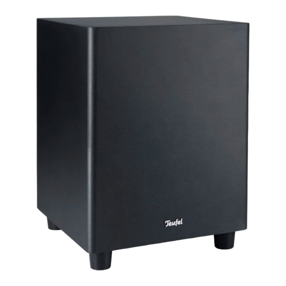 Teufel US 2106 Bedienungsanleitung