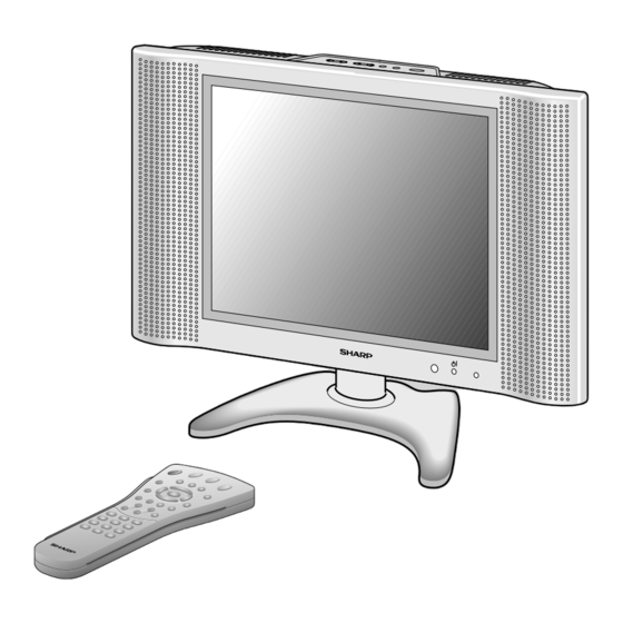 Sharp LC-15B4E AQUOS Bedienungsanleitung