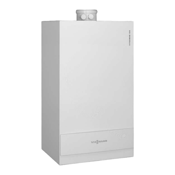 Viessmann Vitodens 100 Typ WB1A Montage- Und Serviceanleitung