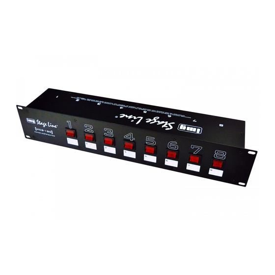 IMG STAGELINE MCS-180 Bedienungsanleitung