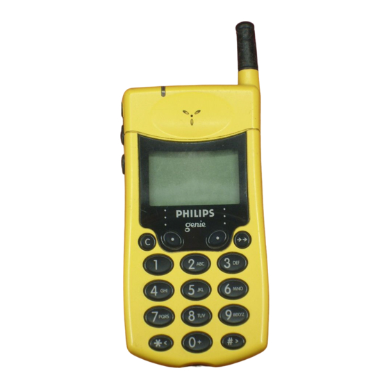 Philips genie Sport Benutzerhandbuch