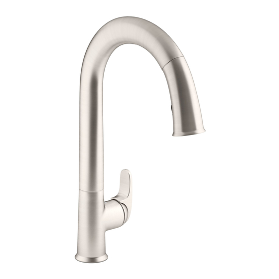 Kohler K-72218 Installations- Und Benutzungsanleitungen