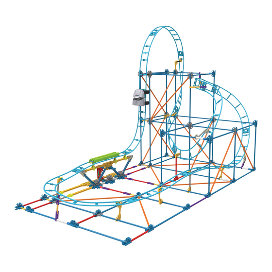 k'nex CROSSFIRE CHAOS ACHTERBAHN Bedienungsanleitung