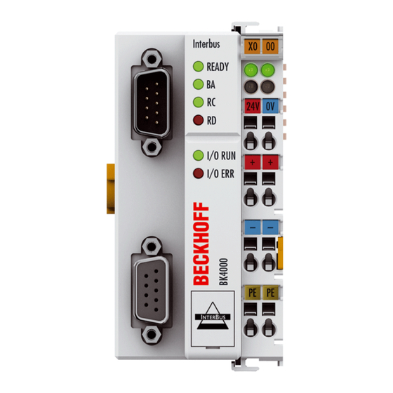 Fronius InterBus Bedienungsanleitung