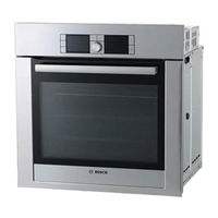 Bosch HBG73B5.0J Edelstahl Einbaubackofen Gebrauchsanleitung