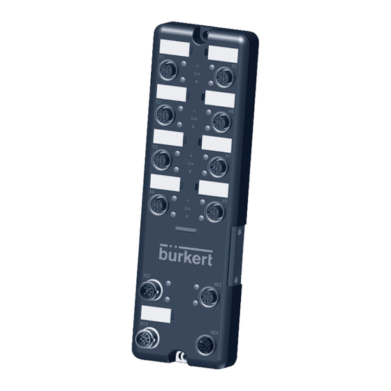 bürkert ME64 FieldConnect Bedienungsanleitung