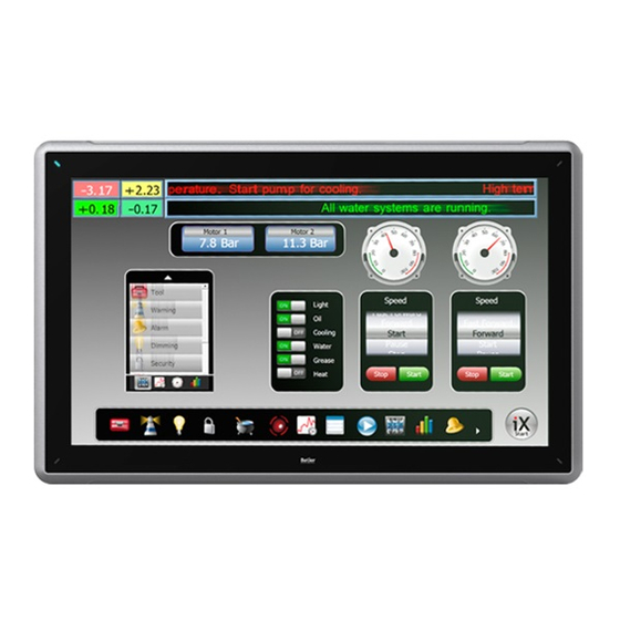 Beijer Electronics iX T21C Installationshandbuch