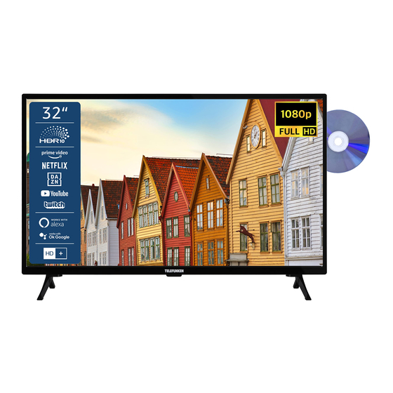 Telefunken XF32SN550SD Bedienungsanleitung
