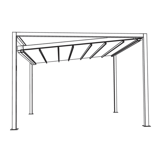 Leiner PERGOLA SUNRAIN Q 1-FIELD Montageanleitung