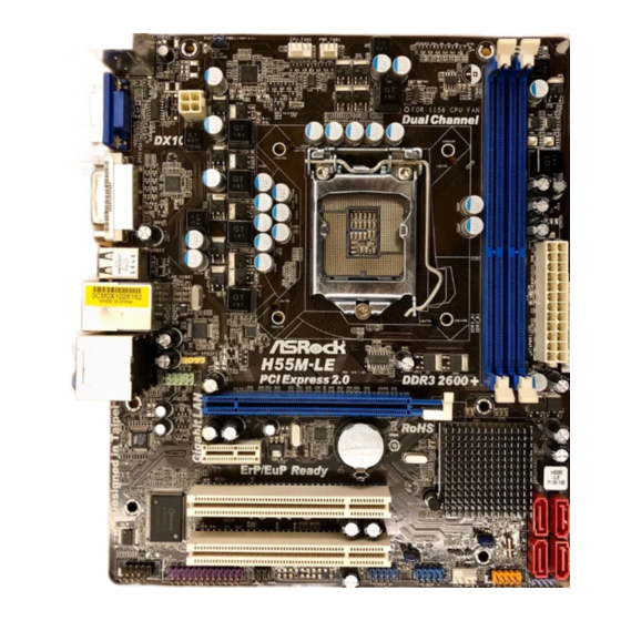 ASROCK H55M-LE Handbuch