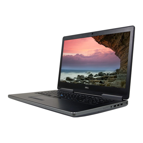Dell Precision 7720 Benutzerhandbuch