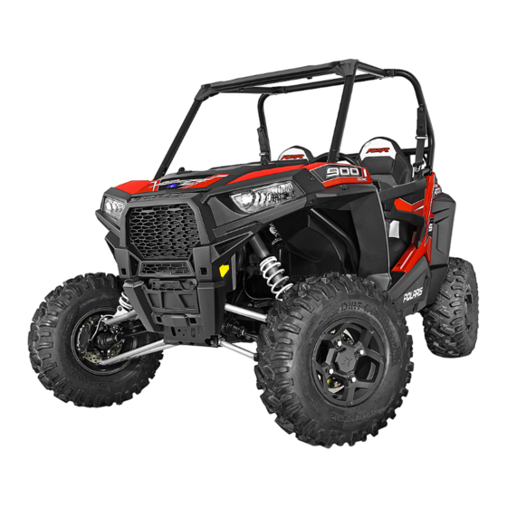 Polaris RZR S 900 Betriebsanleitung Für Wartung Und Sicherheit