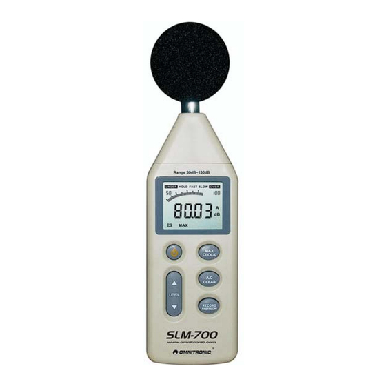 Omnitronic SLM-700 Bedienungsanleitung