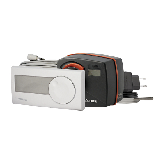 ESBE CRB 110 Serie Bedienungsanleitung