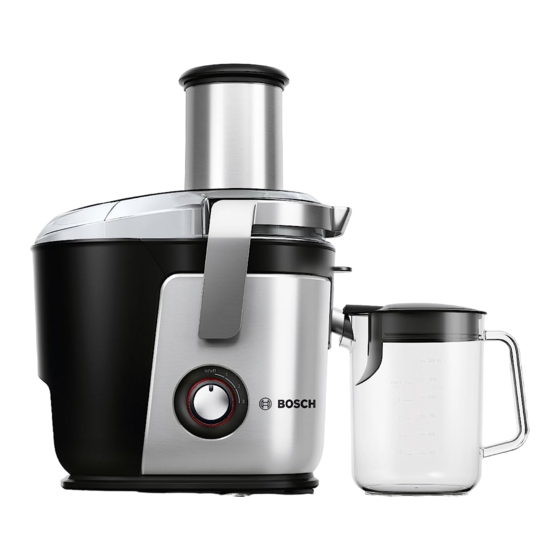 Bosch VitaJuice 4 Handbücher