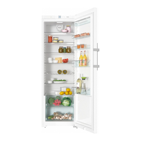 Miele K 28202 D ws Gebrauchs- Und Montageanweisung