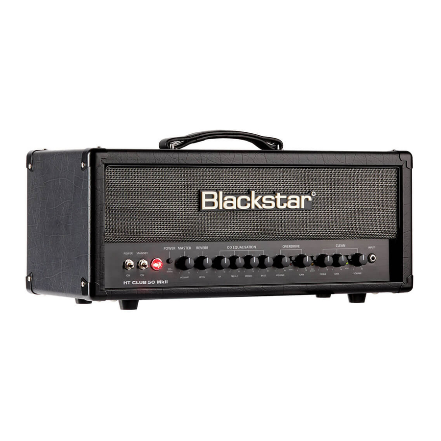 Blackstar HT STAGE 60 112 MkII Bedienungsanleitung