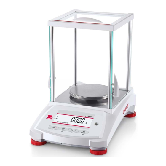 OHAUS PX Series Bedienungsanleitung