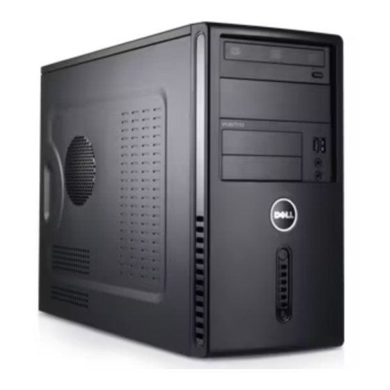 Dell Vostro A100 Schnellreferenzhandbuch