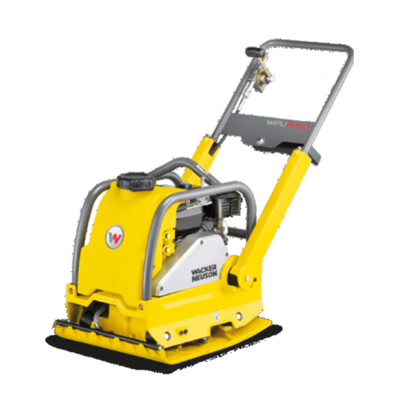 Wacker Neuson WPU 1550A Betriebsanleitung