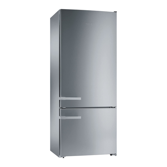 Miele KFN 14842 SD ed Gebrauchsanweisung Und Montageanweisung