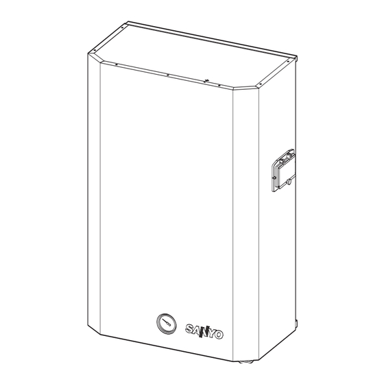 Sanyo SPW-W366HH58 Aufstellungsanleitungen