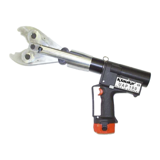 Klauke TEXTRON UAP 100 Bedienungsanleitung