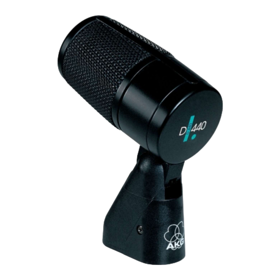 AKG EMOTION series Bedienungshinweise