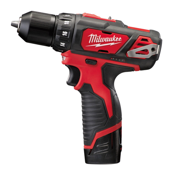 Milwaukee M12 BDD Originalbetriebsanleitung
