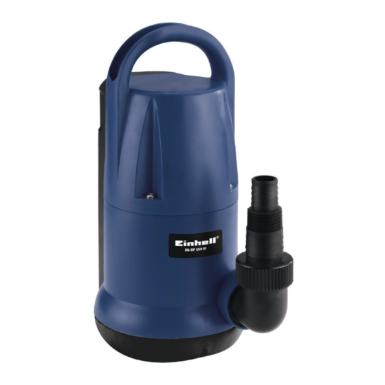 EINHELL BG-SP 550 IF Bedienungsanleitung