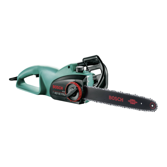 Bosch AKE 35-19 PRO Bedienungsanleitung