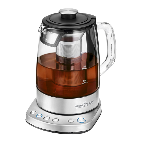 Proficook PC-WKS 1167 G Bedienungsanleitung