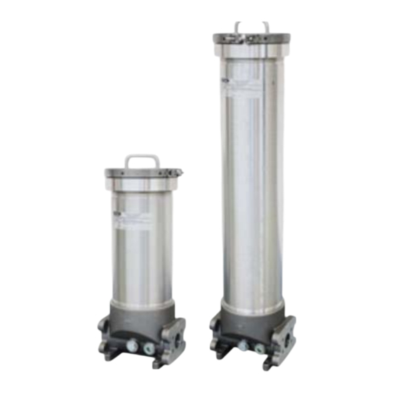 HYDAC FILTER SYSTEMS LVH-F 110 Montage- Und Wartungsanleitung