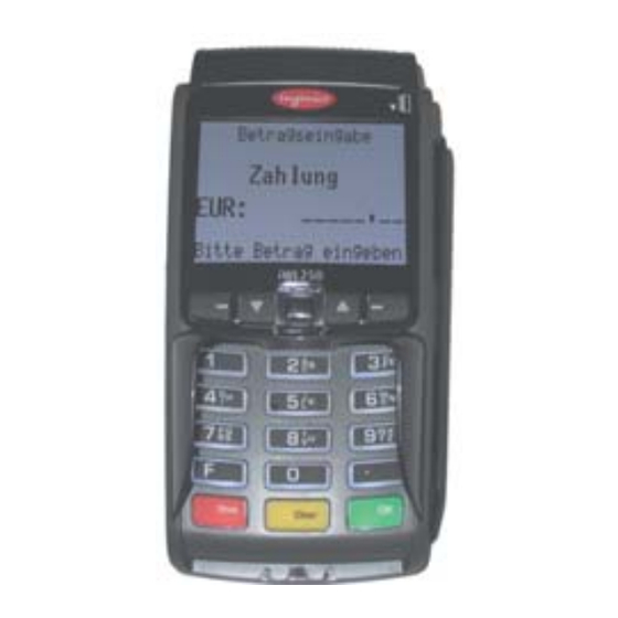 ECS ingenico iWL250 Bluetooth Kurzanleitung