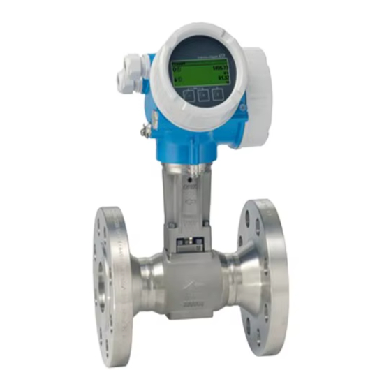 Endress+Hauser Proline Prowirl F 200 Bedienungsanleitung
