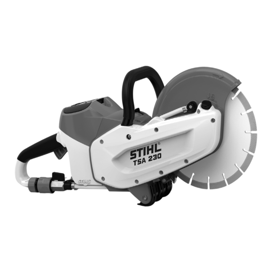 Stihl TSA 230 Gebrauchsanleitung